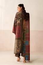Full outfit with straight trousers and coordinating shawl Autumn Tapestry set