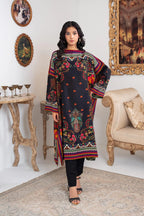 Nocturne Bloom Silk 2 Piece Suit