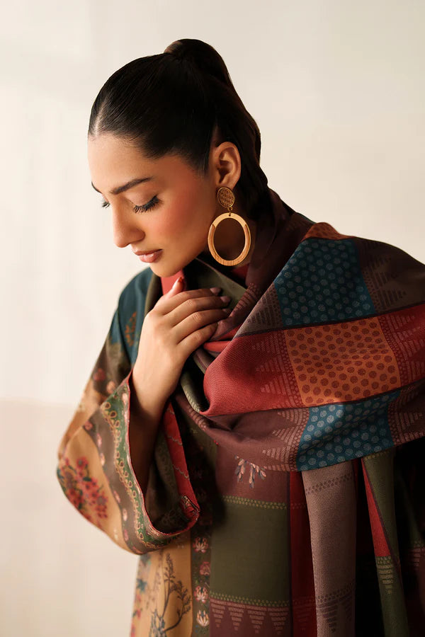 Shawl drape and fabric texture close up Autumn Tapestry