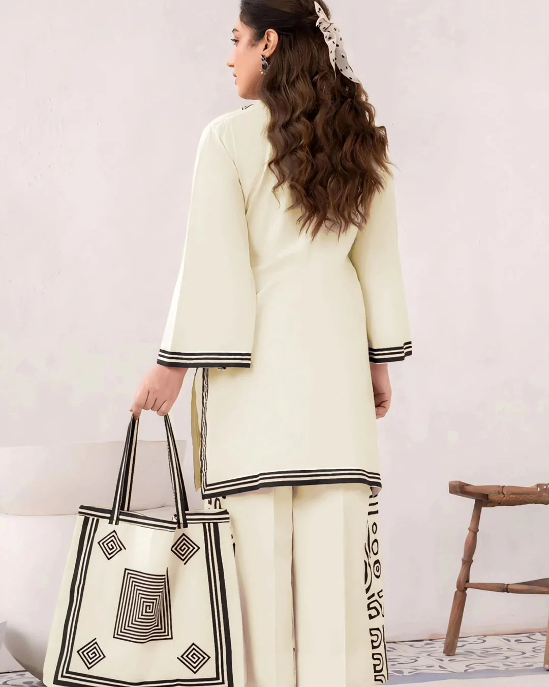 ZAMARANG Aria stitched kurta full look