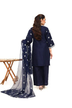 ZAMARANG Midnight Mosaic trouser hem embroidery detail