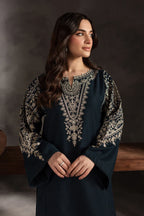 ZAMARANG Nocturne stitched trouser coordinating embroidery detail