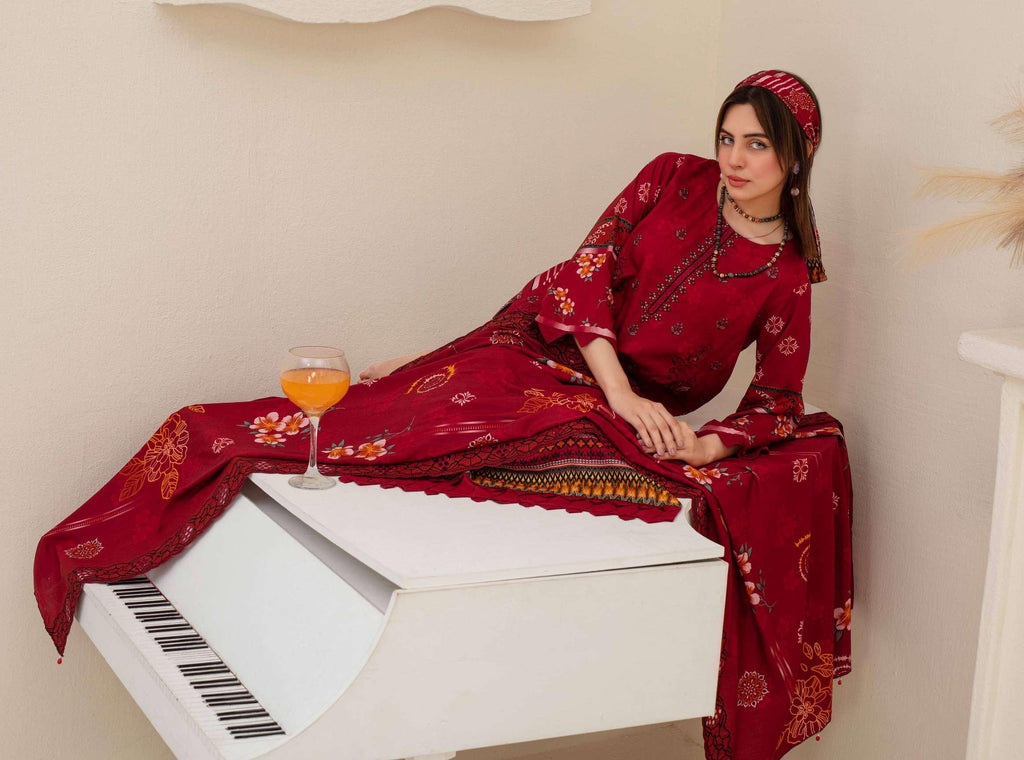 Plain dyed viscose trouser with 1.8m length — ZAMARANG