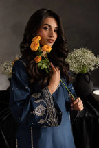 serene_blue_embroidered_arabic_lawn_2_piece_suit_back